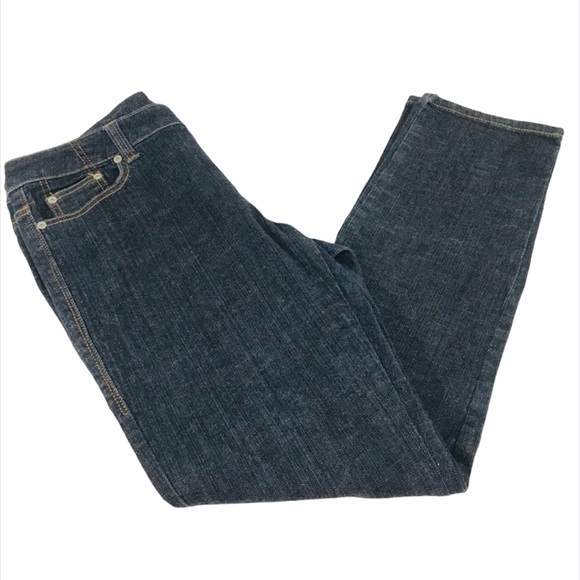 Caché Cropped Jeans, Black with a Blue Hue, 10 - Picture 2 of 7